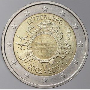 Lucembursko. 2 € 2012 Euro-měna. KM-119