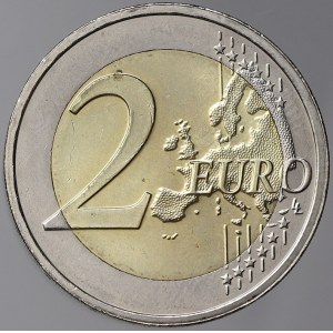 Lucembursko. 2 € 2012 Euro-měna. KM-119