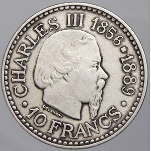 Monako. 10 frank 1966. KM-146