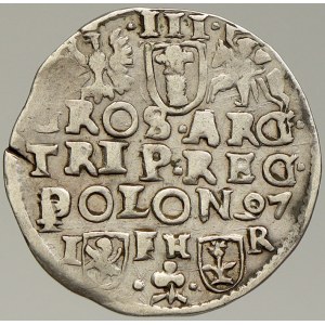 Polsko. III groš 1597 FN Poznaň. Iger-P.97.2-g