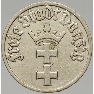 Polsko – Gdaňsk. ½ gulden 1932. KM-153