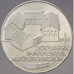 Rakousko, republika. 100 schilling Ag 1979 Vídeň
