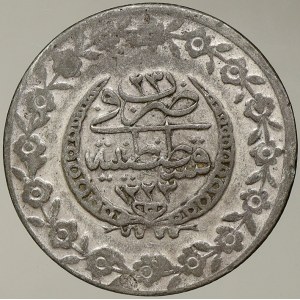 Turecko. Mahmud II. (1808-39). 100 para AH 1223/23. KM-590. n. hr.