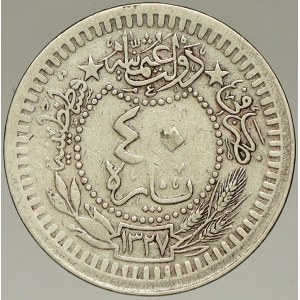 Turecko. Mehmed V. (1909-18). 40 para 1916. KM-769