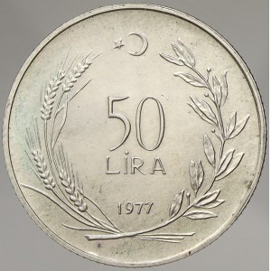 Turecko. 50 lira 1977 FAO. KM-912