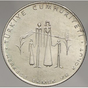 Turecko. 50 lira 1977 FAO. KM-912