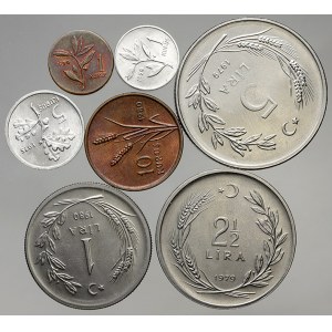 Konvolut mincí Turecka