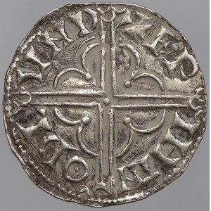 Velká Británie. Knut Veliký (1018-1035). Penny (1,12 g), minc. Londýn, mincmistr Eadwig, typ Quaterfoil. Sear-1157