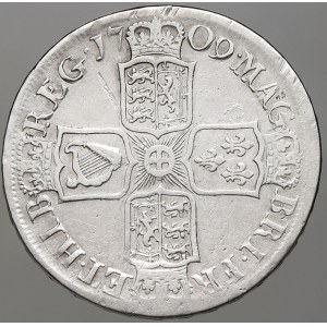 Velká Británie. Anna (1702-14). ½ crown 1709. KM-525.1. n. škr., n. hry