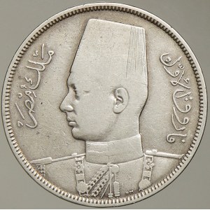 Egypt. 10 piastr 1937. KM-367