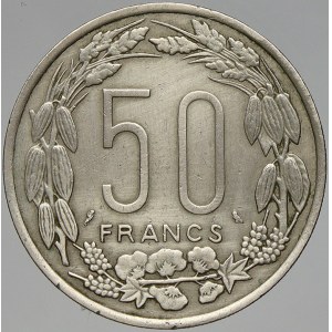 Státy rovníkové Afriky. 50 frank 1961