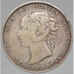 Kanada – New Foundland. 50 cent 1899. KM-6. dr. škr.
