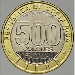Kostarika. 500 colones 2021 - 200 let nezávislosti