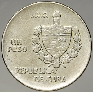 Kuba. 1 peso 1939 (tzv. ABC peso). KM-22. dr. škry.