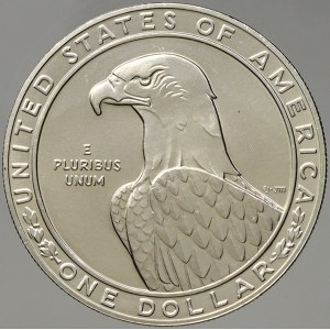 USA. 1 dollar 1983 D olympiáda