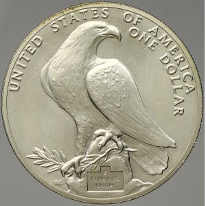 USA. 1 dollar 1984 S olympiáda