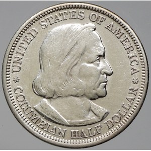 USA. ½ dollar 1893 expo