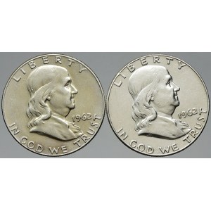 USA. ½ dollar 1962, 1962 D