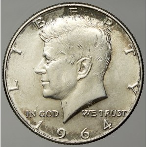 USA. ½ dollar 1964
