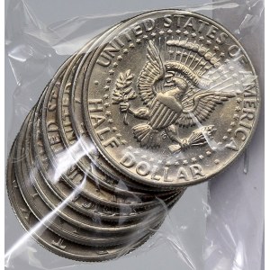 USA. ½ dollar 1971 - 1974