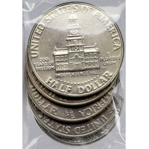 USA. ½ dollar 1976 200 let USA 
