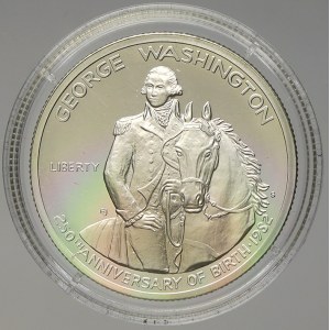 USA. ½ dollar 1982 S 250 let Washington