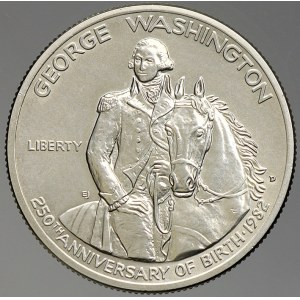 USA. ½ dollar 1982 D 250 let Washington