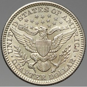 USA. ¼ dollar 1900