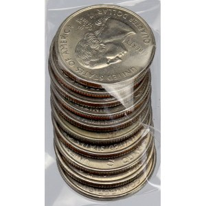 USA. ¼ dollar 1999 D, P americké státy