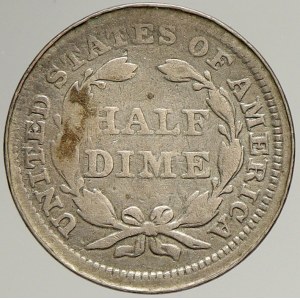 USA. ½ dime 1853. KM-76
