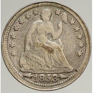 USA. ½ dime 1853. KM-76