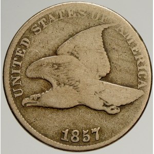 USA. 1 cent 1857. KM-85
