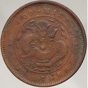 Čína – Fukien. 10 cash 1901-05. Y-100.2