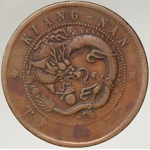Čína – Kiang-Nan. 10 cash b.l. (1905). Y-135