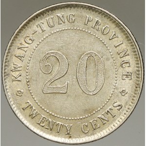 Čína – Kwang-Tung. 20 cent 1921. Y-423