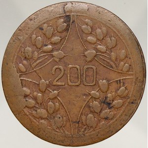 Čína - republika Setchuan. 200 cash 1926. Y-464