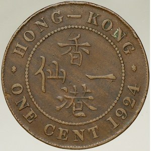 Hong-Kong. 1 c. 1924. KM-16