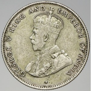 Sri Lanka (Ceylon). Jiří V. (1910-36). 50 cent 1929. KM-190a