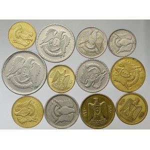 Sýrie. Konvolut syrských mincí z let 1948-1971