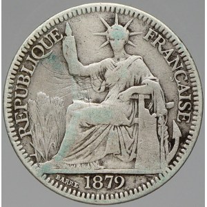 Vietnam – Francouzská Cochinchine. 10 centimes 1879 A. KM-4