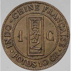Vietnam – Francouzská Indočína. 1 centime 1889 KM-1
