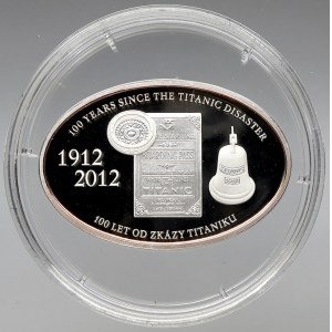 Niue. 2012 cent 2012 100. výročí potopení Titanicu - smaltovaná.