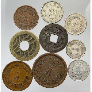 Konvoluty. Japonsko – konvolut mincí ze 17.-20. století