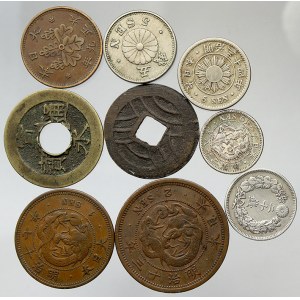 Konvoluty. Japonsko – konvolut mincí ze 17.-20. století