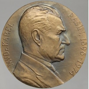 ČNS, pob. Medaile Brno. MVDr. Karel Rašín.