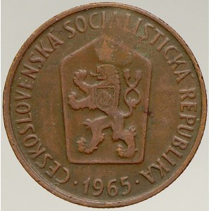 ostatní numismatické ražby. Mince 50 hal. 1965 ČSSR s kontramarkou na 4. tajný výlet