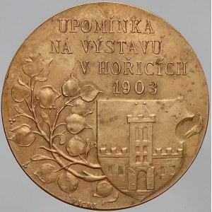 Hořice v Podkrkonoší. Upomínka na výstavu 1903.