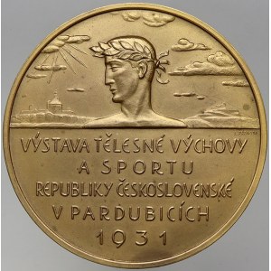 Pardubice. Výstava tělesné výchovy a sportu 1931.