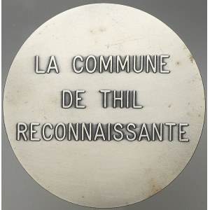 evropské medaile. Francie. K uctění vězňů konc. tábora v Thil 1940 – 44.
