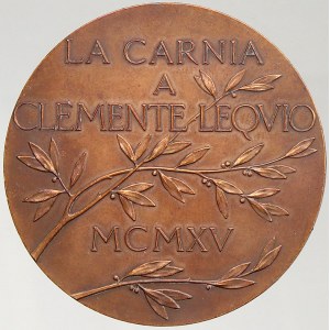 evropské medaile. Itálie. Vzpomínka na generála Clementa Leqvio (1857-1920)